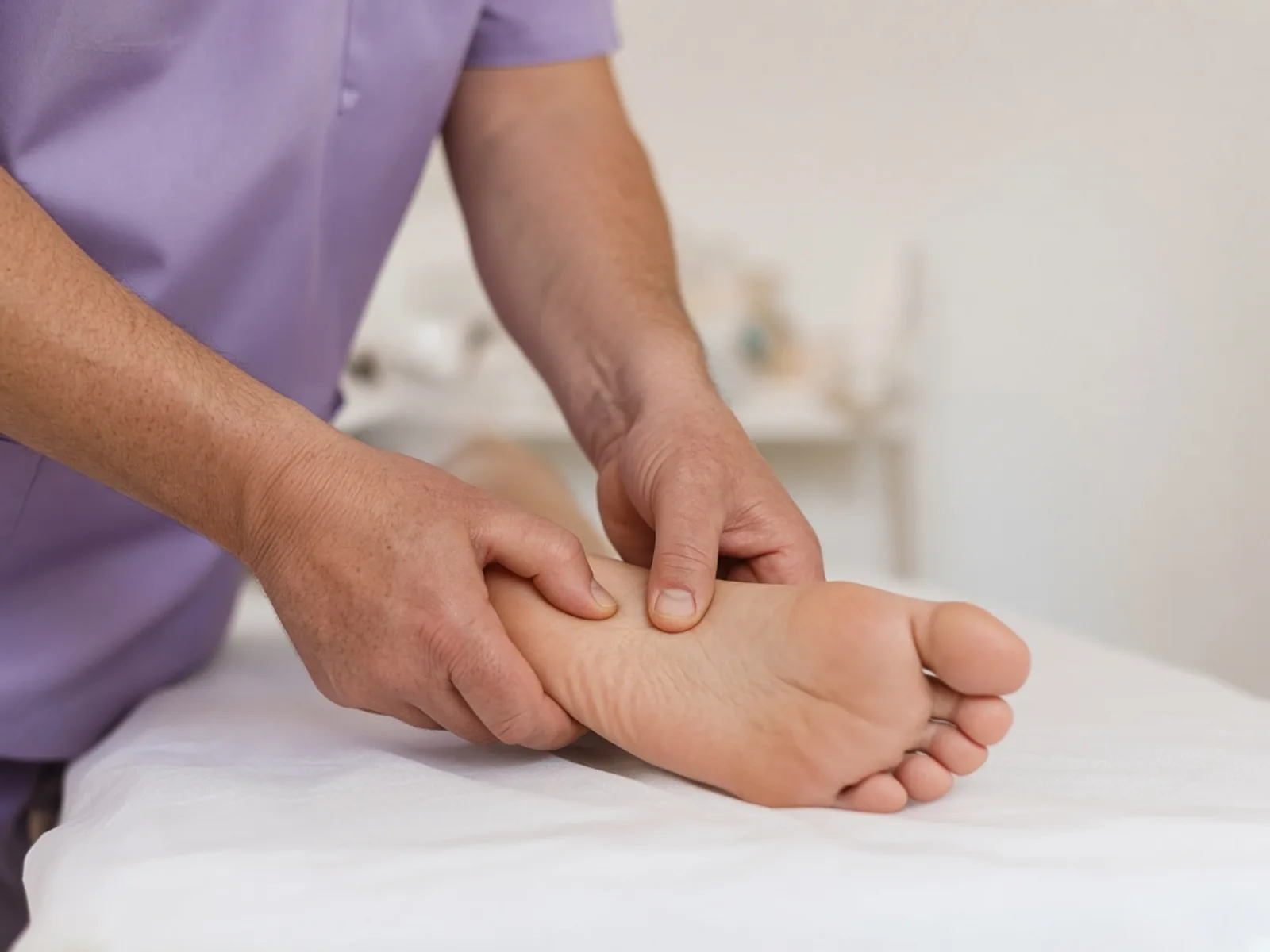 Reflexología podal en la consulta de MS Osteopatía, Valladolid
